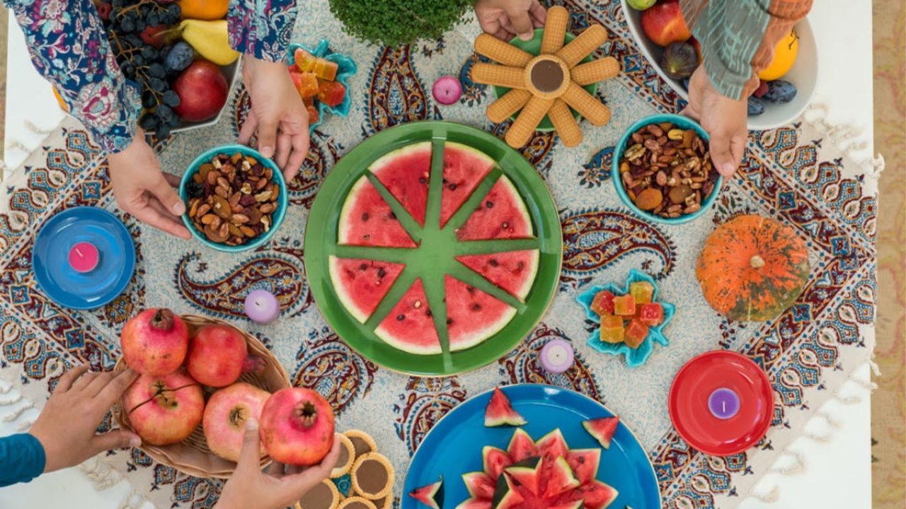 آداب و رسوم شب یلدا | یلدای ایرانی