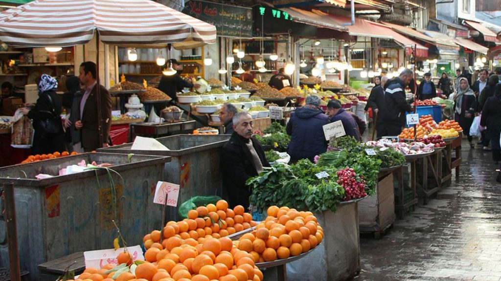 جاذبه های گردشگری رشت بازار رشت