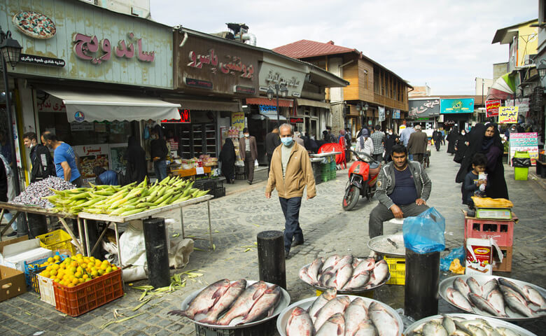 بازار محلی گرگان