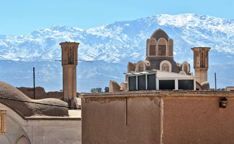 جاهای دیدنی کاشان در زمستان