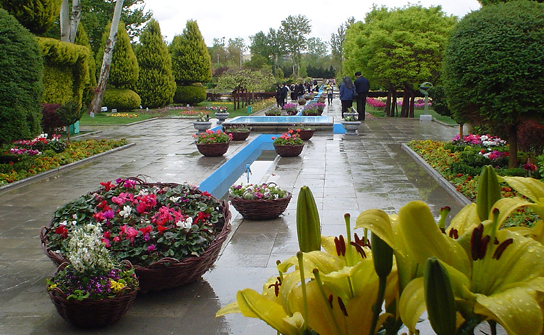 باغ گل های اصفهان برای عکاسی