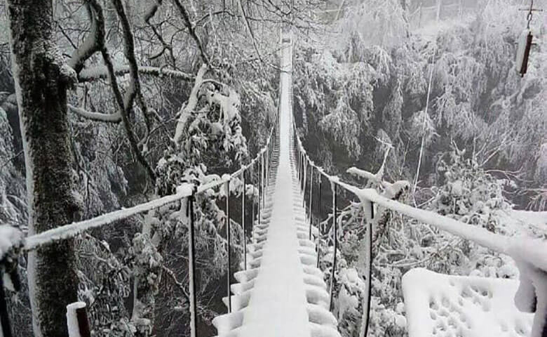 جاهای دیدنی شمال در زمستان