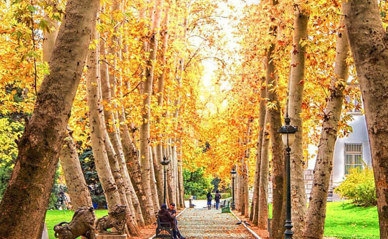تهران گردی در پاییز