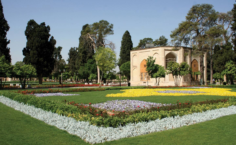 عکس از باغ جهان نما شیراز