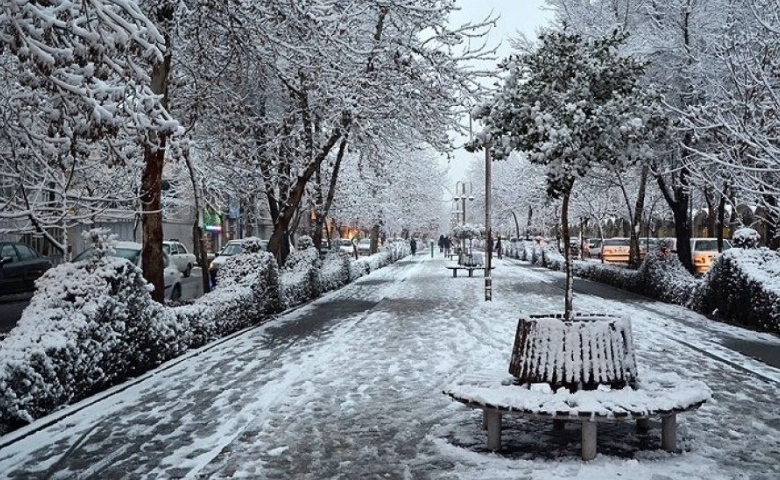 زمستان چهارباغ عباسی