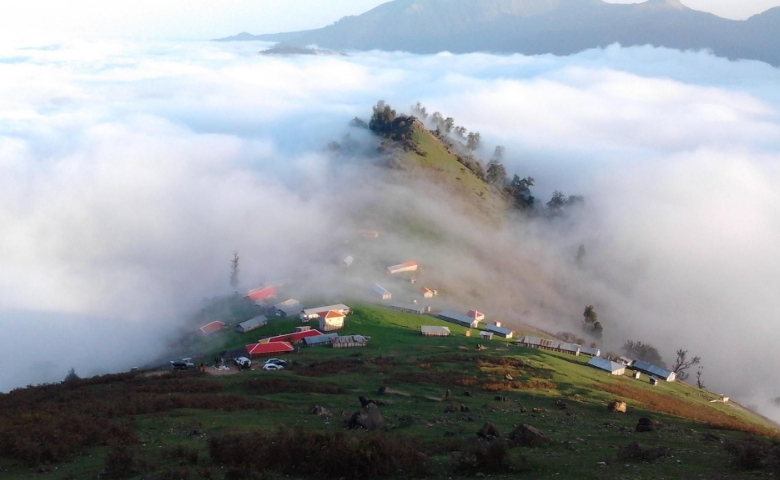 مسیر دسترسی به ییلاق ماسال