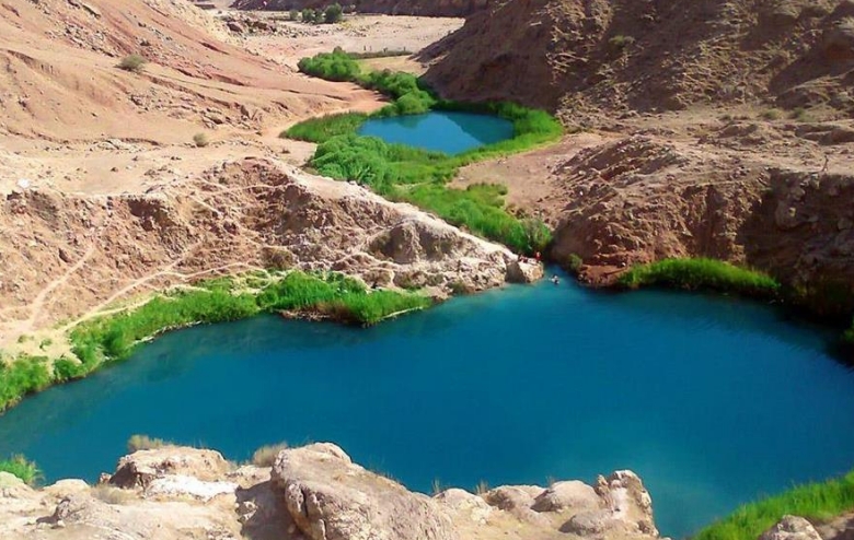 چشمه های آب گرم غرب ایران