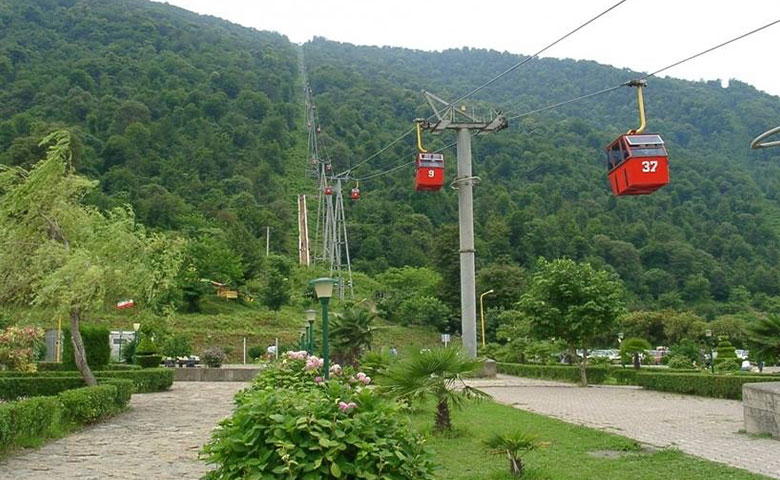 شهرهای بین چالوس تا رامسر