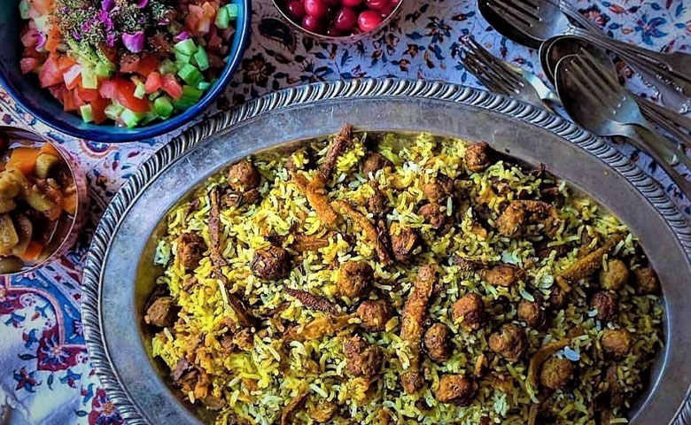  کلم پلوی شیرازی