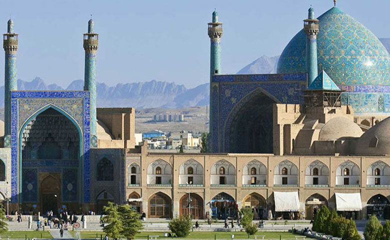 بخش‌های مختلف مسجد جامع اصفهان